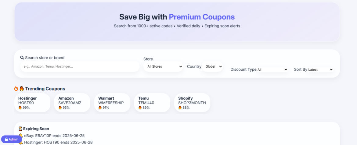 coupon code finder