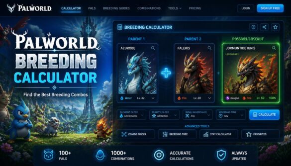 Palworld Breeding Calculator