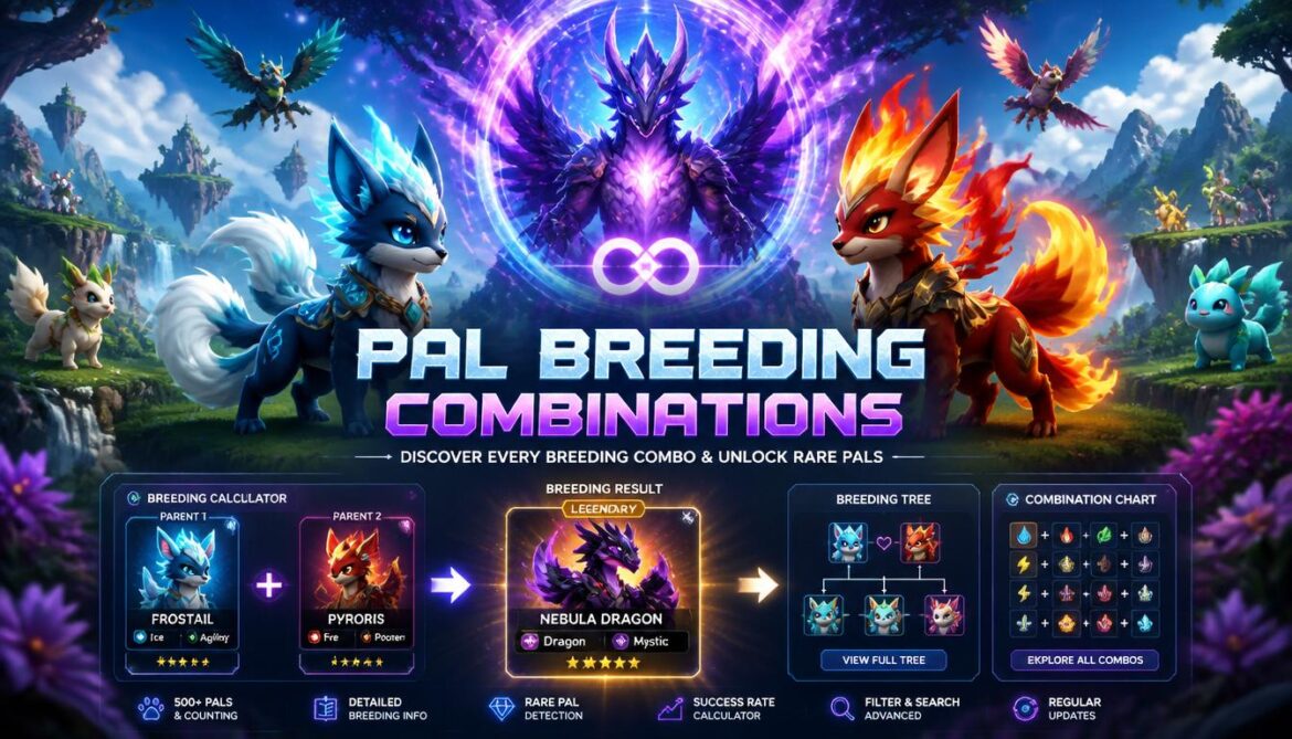 Pal Breeding Combinations